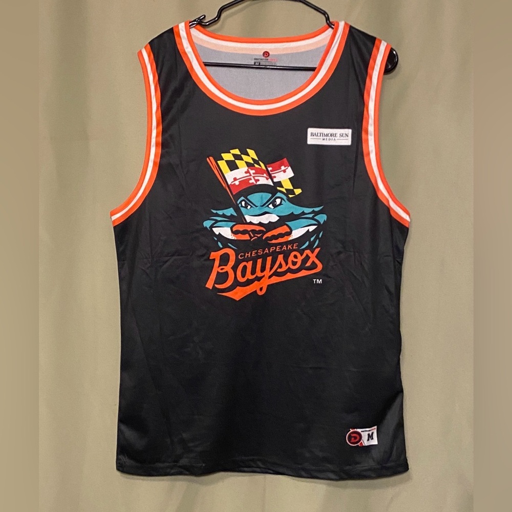 Chesapeake Baysox Minor League Baseball 2025 Basketball Jersey #25 Unisex Size M